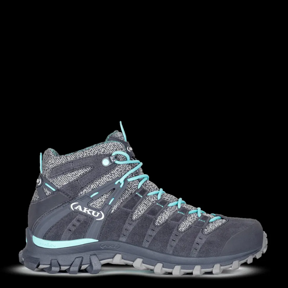 Alterra Lite Mid GTX - Anthracite/Light Blue