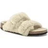 Arizona Big Buckle Shearling - Teddy Eggshell