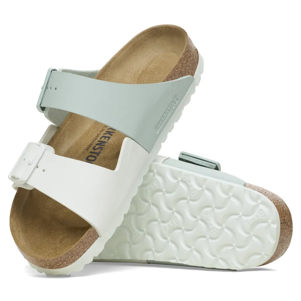 Arizona Split - White/Surf Green