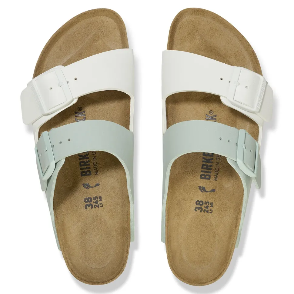 Arizona Split - White/Surf Green