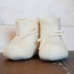 Baby Boots - Off White