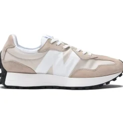 327 - Beige with White