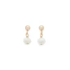 Billie Earrings - Pearl & Gold