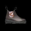 Blundstone 2395 - Kid's Brown with Butterfly Lilac Elastic