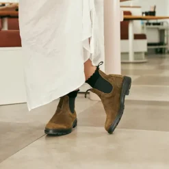 Blundstone 1615 - Original Dark Olive Waxy Suede