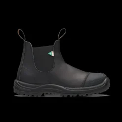 Blundstone 168 - Work & Safety Boot Black with Toe Cap