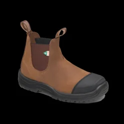 Blundstone 169 - Work & Safety Rubber Toe Cap Saddle Brown