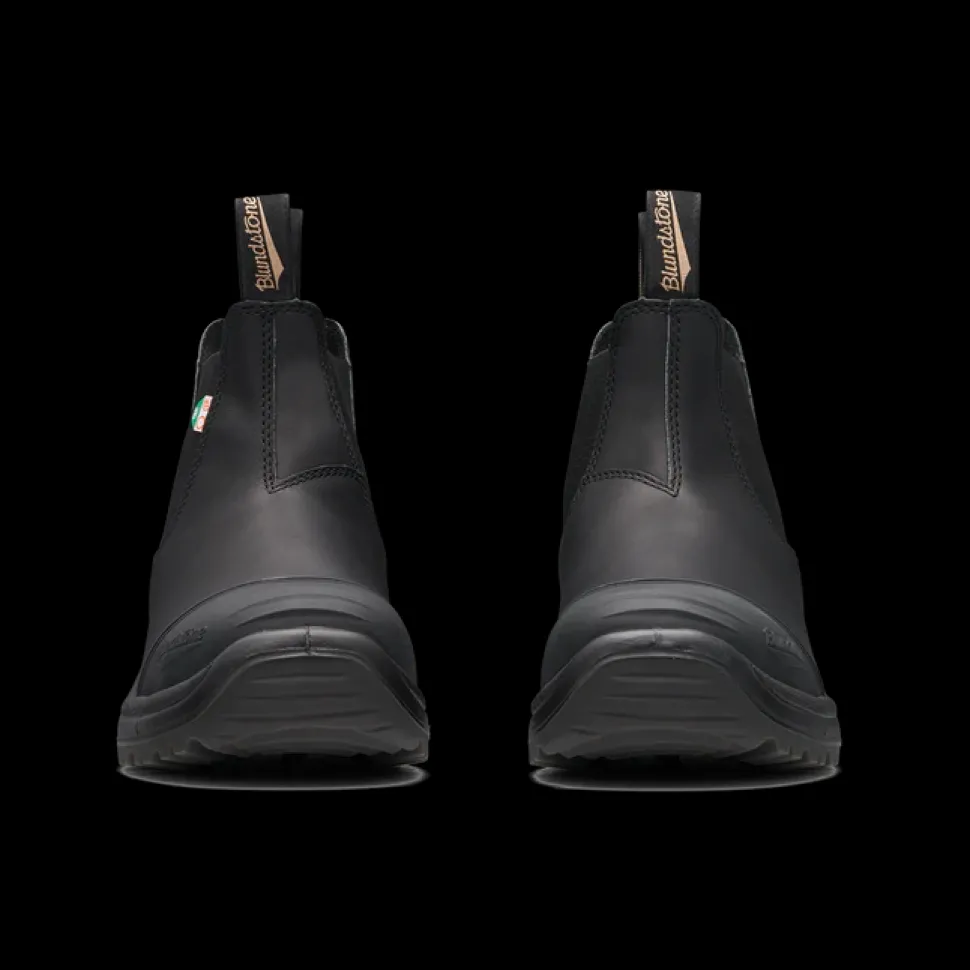 Blundstone 168 - Work & Safety Boot Black with Toe Cap
