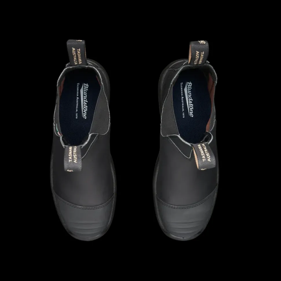 Blundstone 168 - Work & Safety Boot Black with Toe Cap