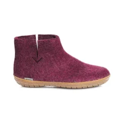 Boot with Honey Rubber - Cranberry