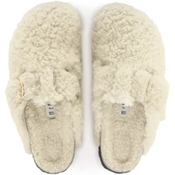 Boston Big Buckle Teddy - Eggshell