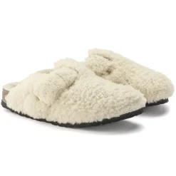 Boston Big Buckle Teddy - Eggshell