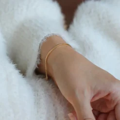 Box Chain Bracelet - Gold