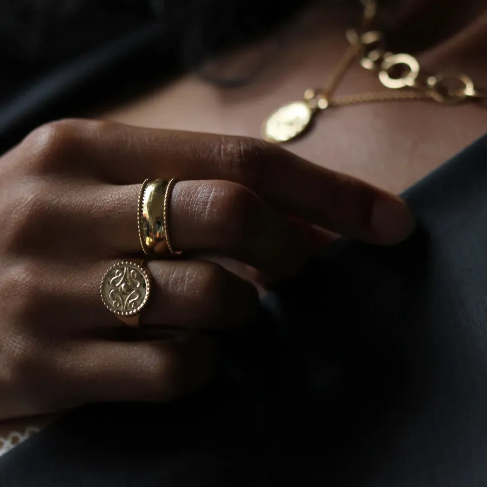 Cigar Ring - Gold