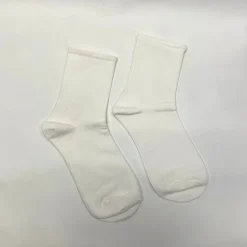 Classic Quarter Socks - White