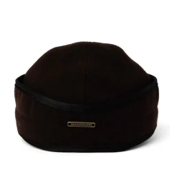 Classic Wool Blend Railroad Hat - Brown