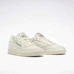 Club C 85 Vintage - Chalk/Alabaster/Glen Green