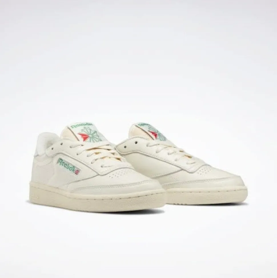 Club C 85 Vintage - Chalk/Alabaster/Glen Green