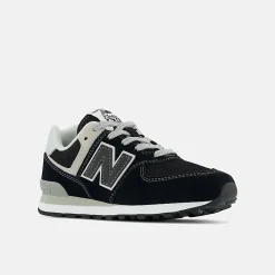 574 Core - Black with White
