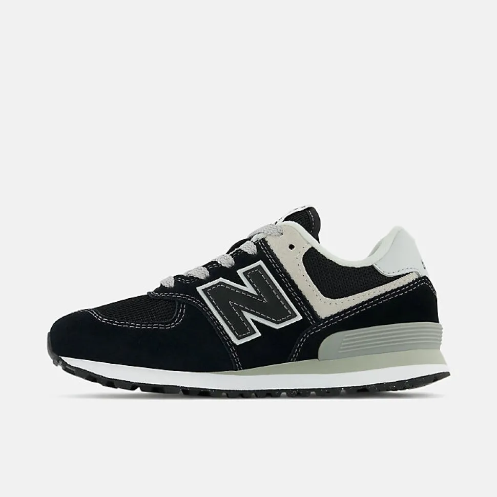 574 Core - Black with White