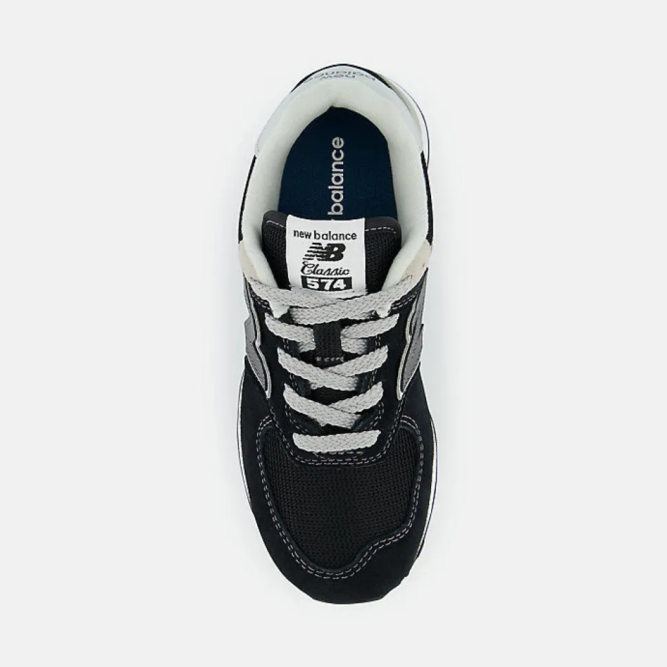 574 Core - Black with White