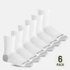 Cotton Blend Sock - Pack of 6