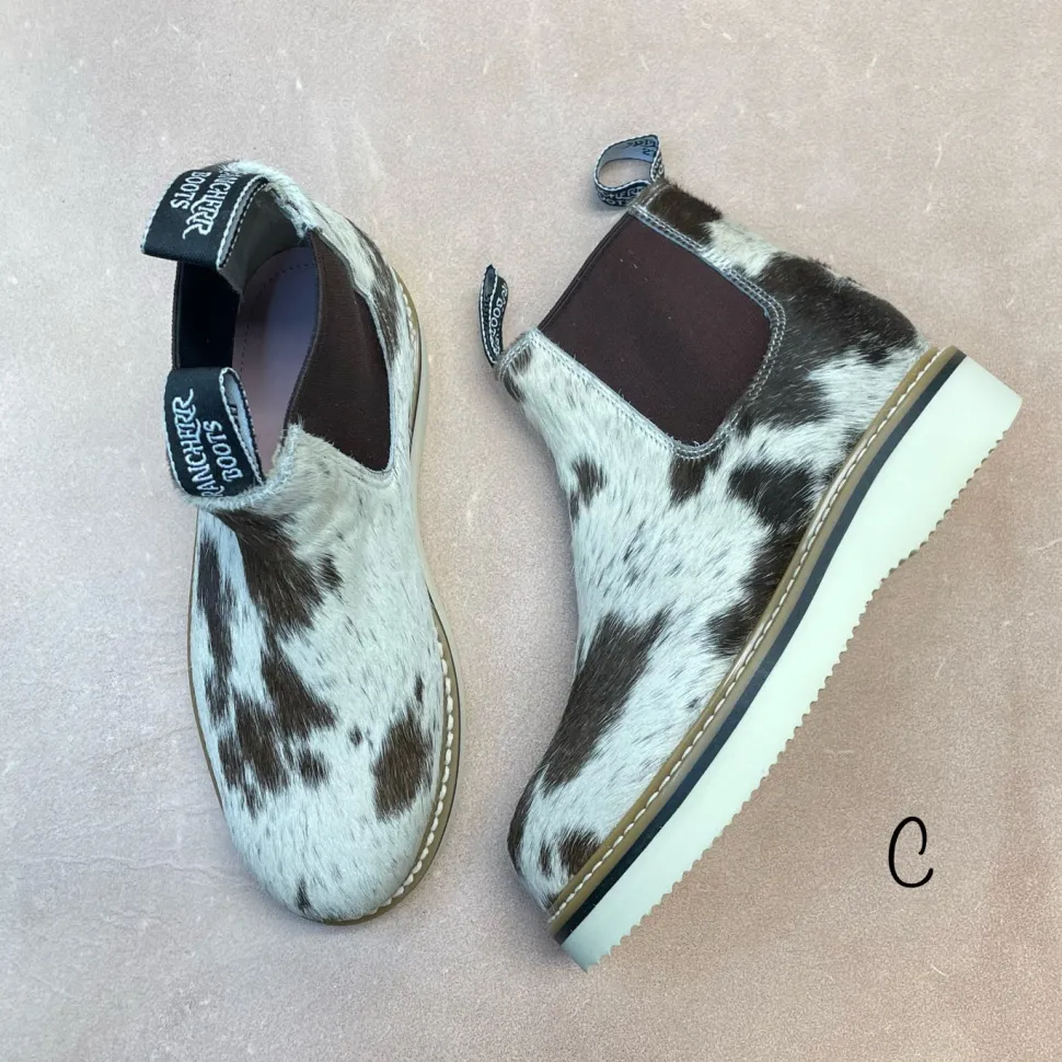 Cowhide Lechera - Size 7.5