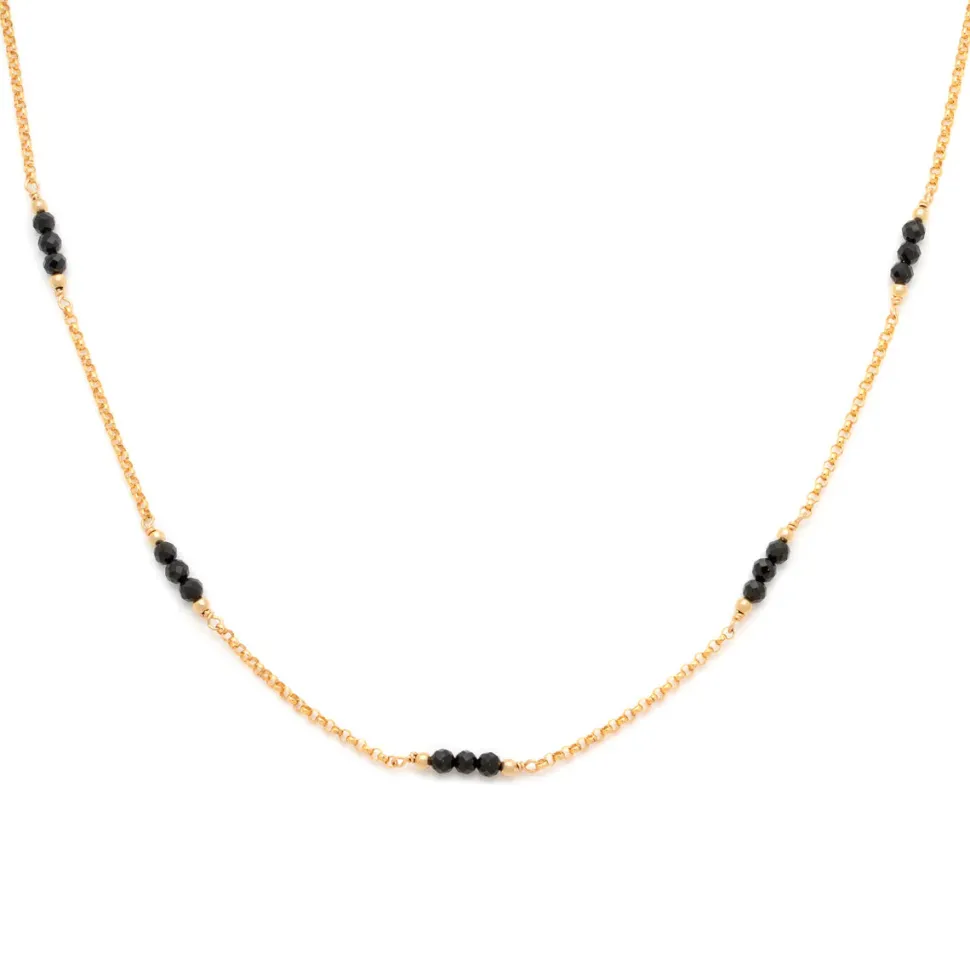 Dottie Necklace - Black Onyx
