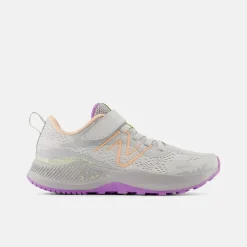 DynaSoft Nitrel v5 Bungee Lace - Grey Matter with Guava Ice