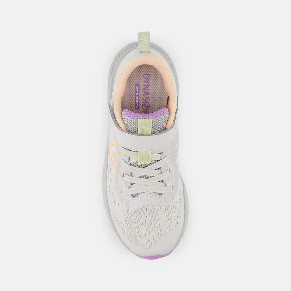 DynaSoft Nitrel v5 Bungee Lace - Grey Matter with Guava Ice