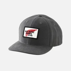 Embroidered Logo Ball Cap - Gray