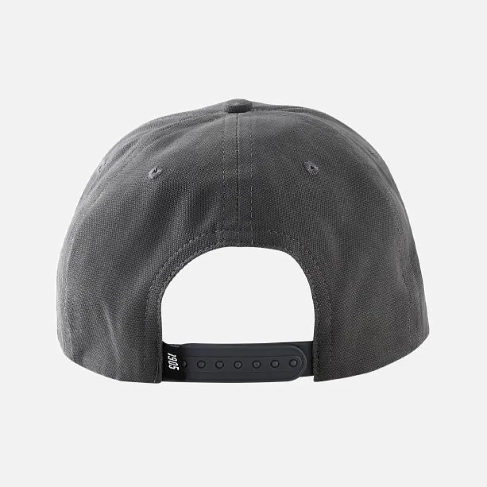Embroidered Logo Ball Cap - Gray