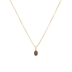 Evelyn Necklace - Smoky Quartz