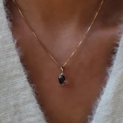 Evelyn Necklace - Smoky Quartz