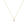 Evelyn Necklace - White Topaz