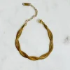 EVERLY Twist Herringbone Bracelet