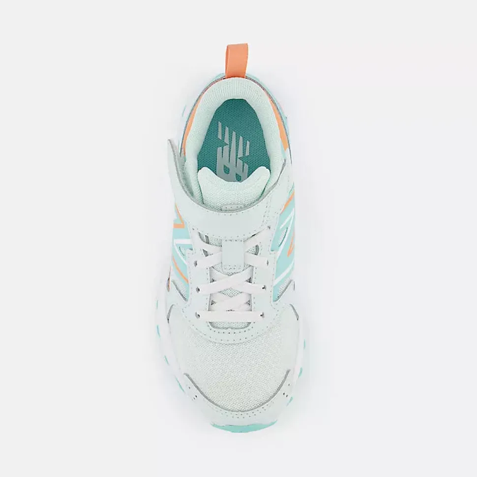 Fresh Foam 650 Bungee Lace with Top Strap - Light Surf with Peach Glaze