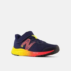 Fresh Foam Arishi v4 Bungee Lace with Top Strap - Team Navy with Electric Red