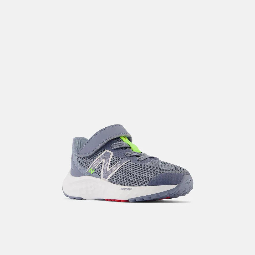 Fresh Foam Arishi v4 Bungee Lace with Top Strap - Arctic Grey with Grey
