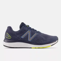 Fresh Foam 680v7 - Navy with Yellow
