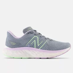 Fresh Foam X EVOZ v3 - Arctic Grey with Green Aura