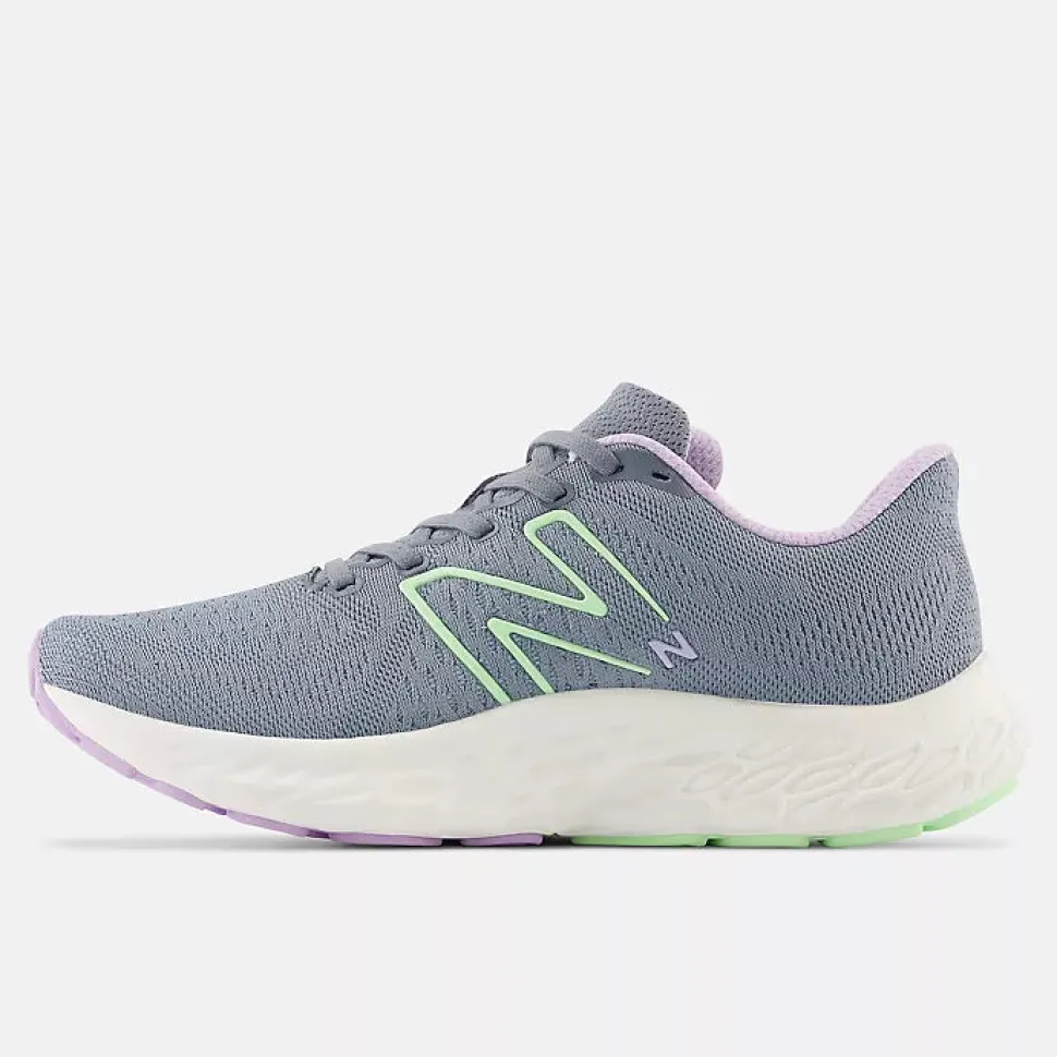 Fresh Foam X EVOZ v3 - Arctic Grey with Green Aura