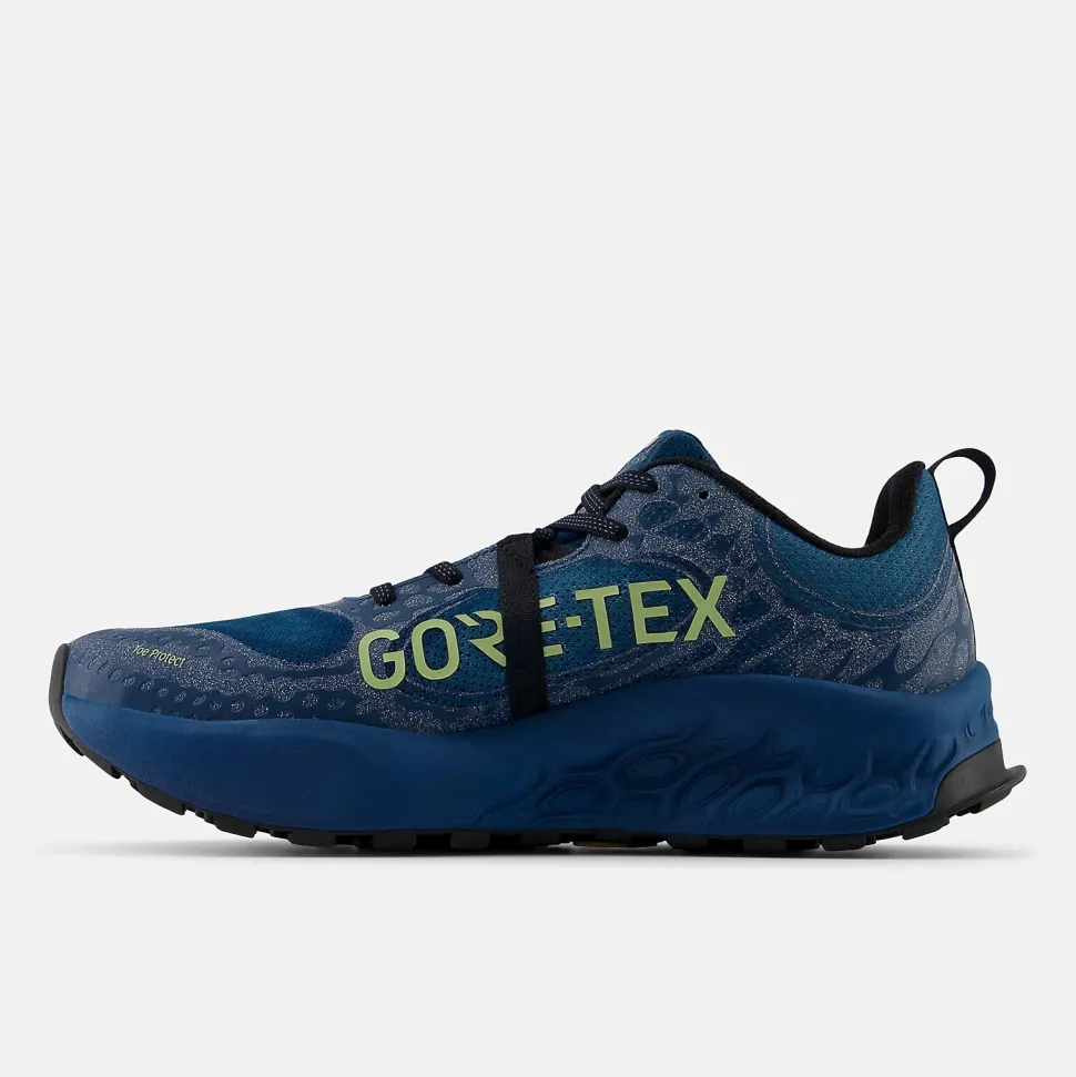Fresh Foam X Hierro v8 Gore-Tex - Deep Sea with Black