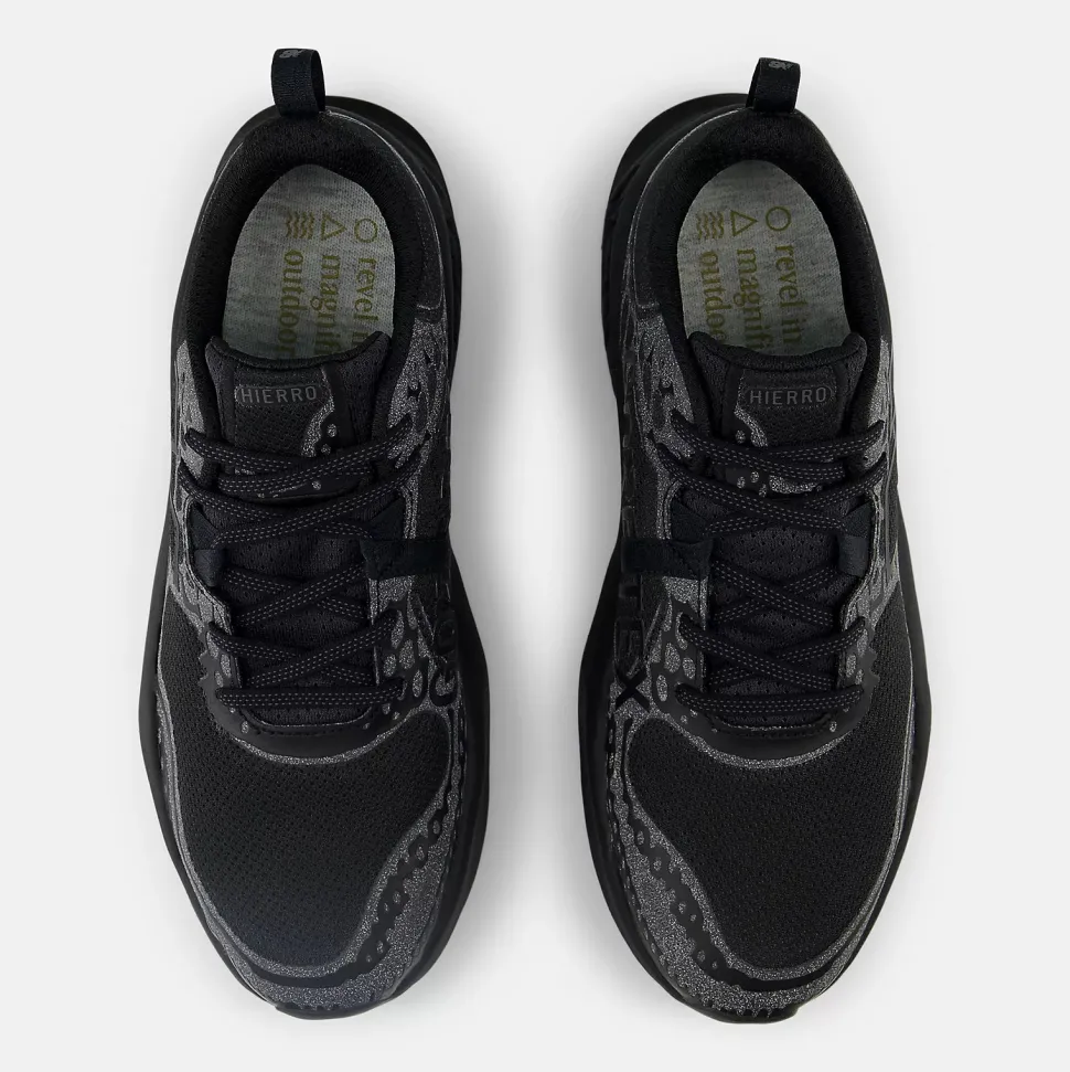 Fresh Foam X Hierro v8 Gore-Tex - Black with Phantom