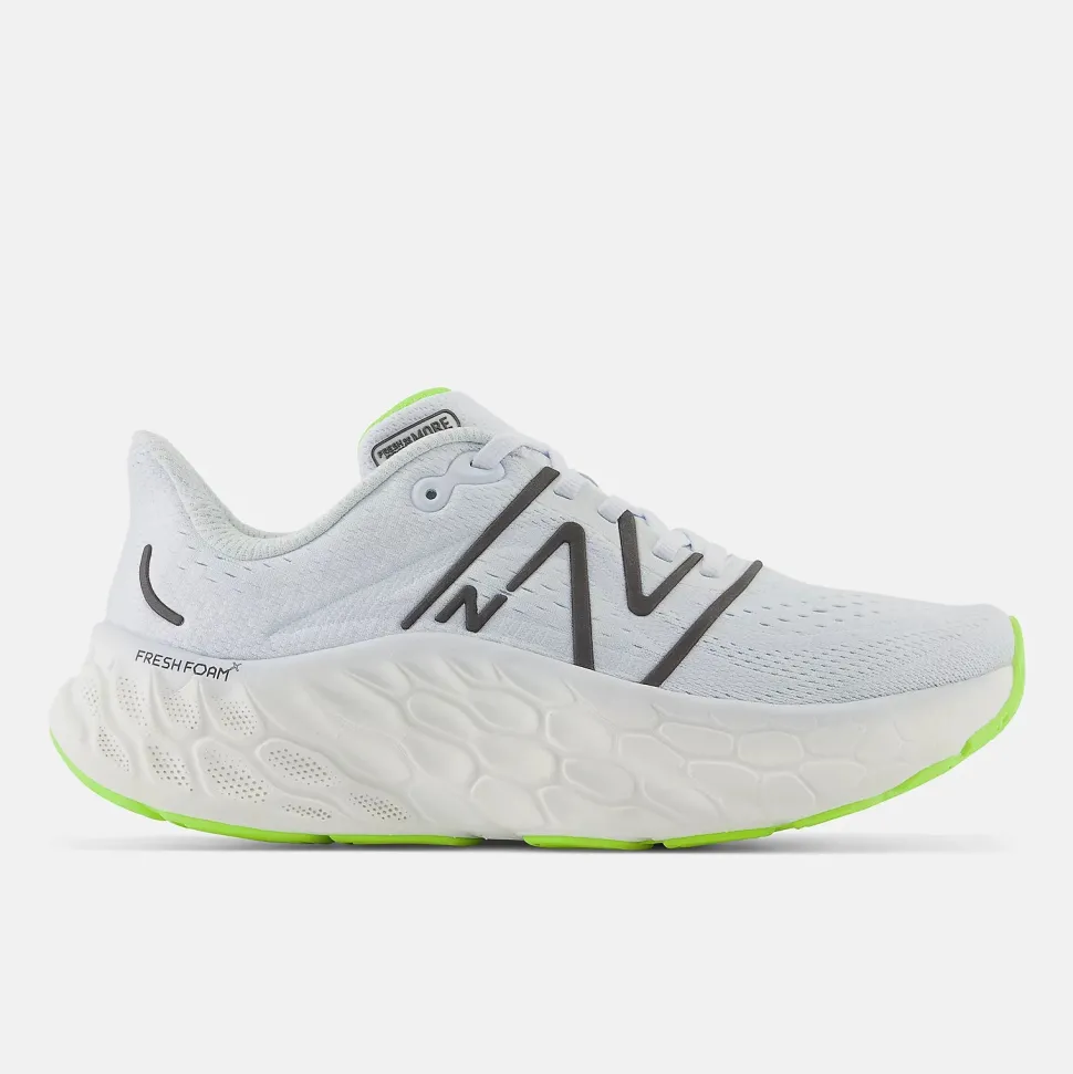 Fresh Foam X More v4 - Ice Blue with Black Metallic