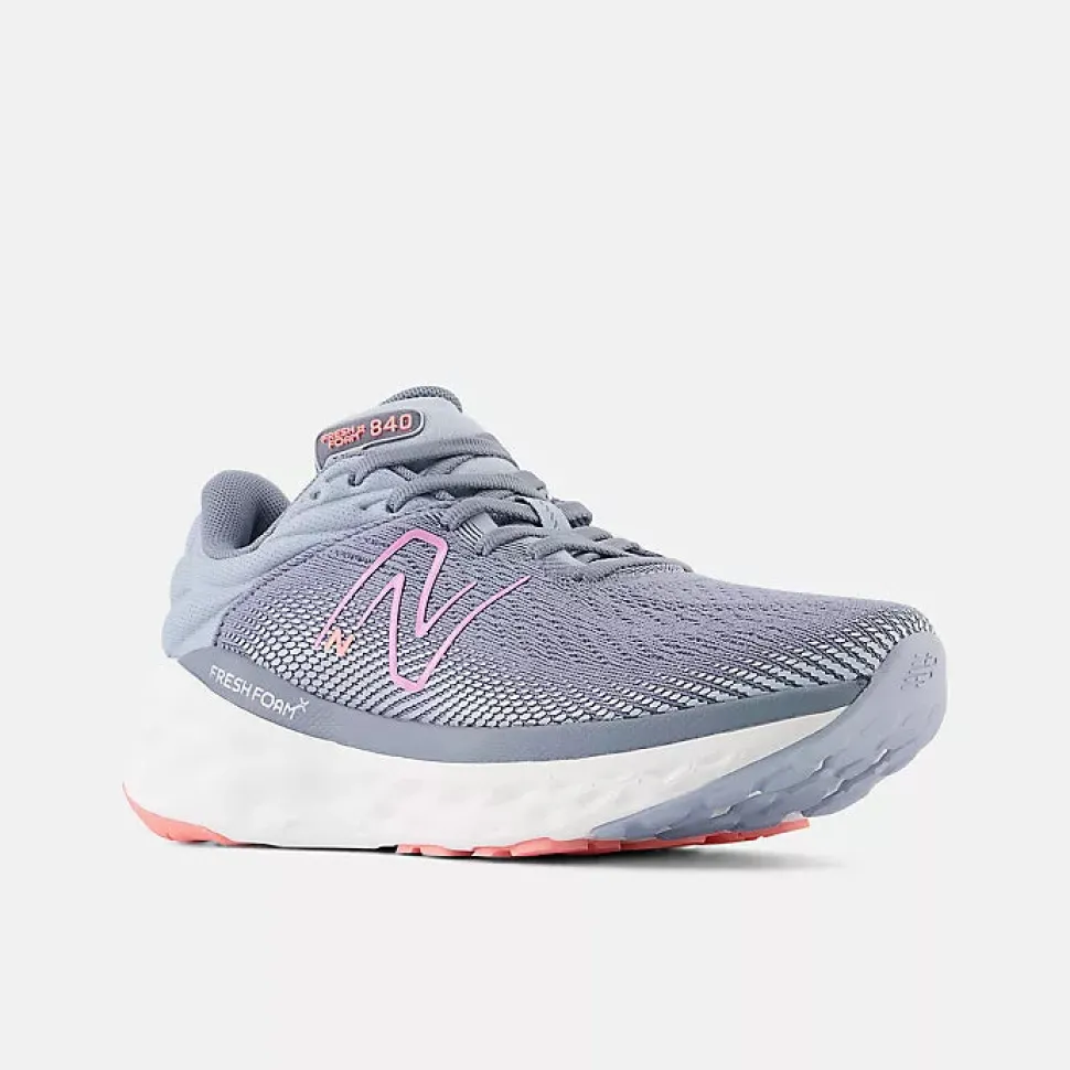 Fresh Foam X 840v1 - Arctic Grey with Raspberry