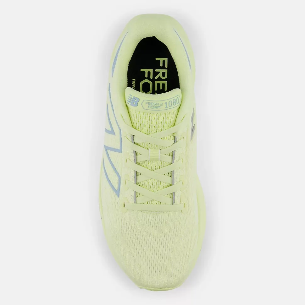 Fresh Foam X 1080v13 - Limelight with Chrome Blue