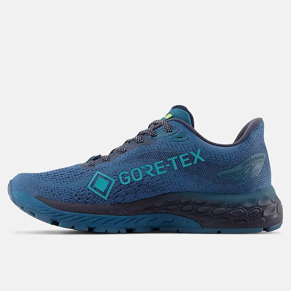Fresh Foam X 880v12 GTX Men's - Dark Moonstone with Electric Teal