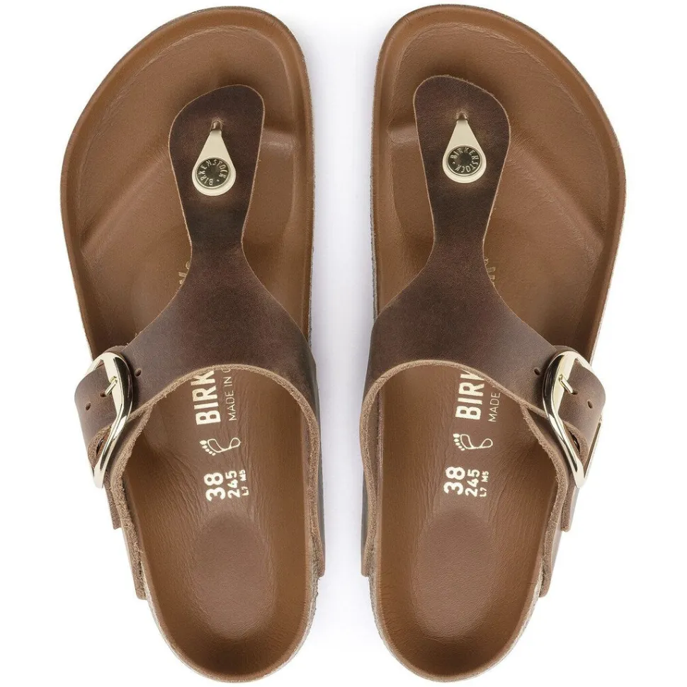 Gizeh Big Buckle - Cognac