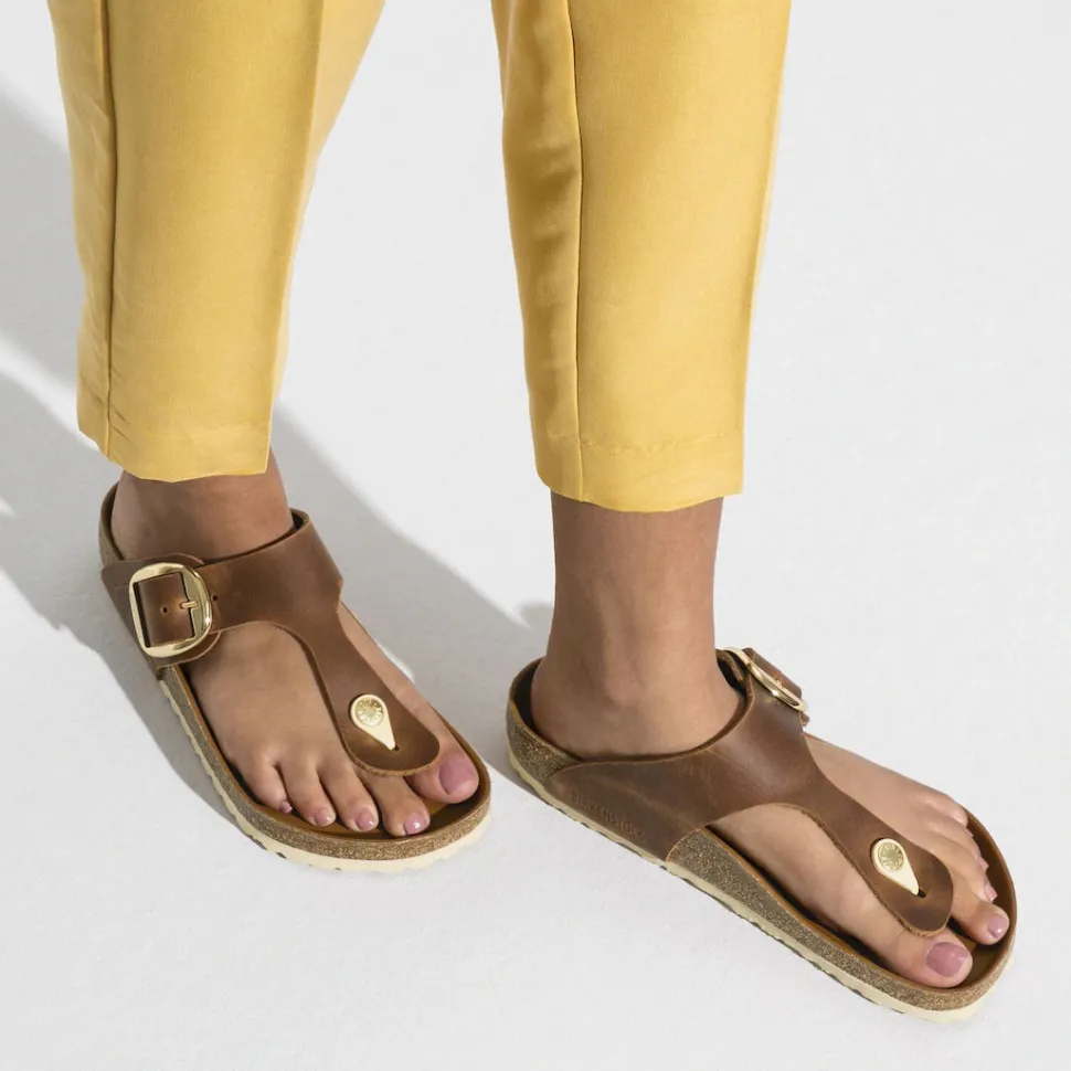 Gizeh Big Buckle - Cognac